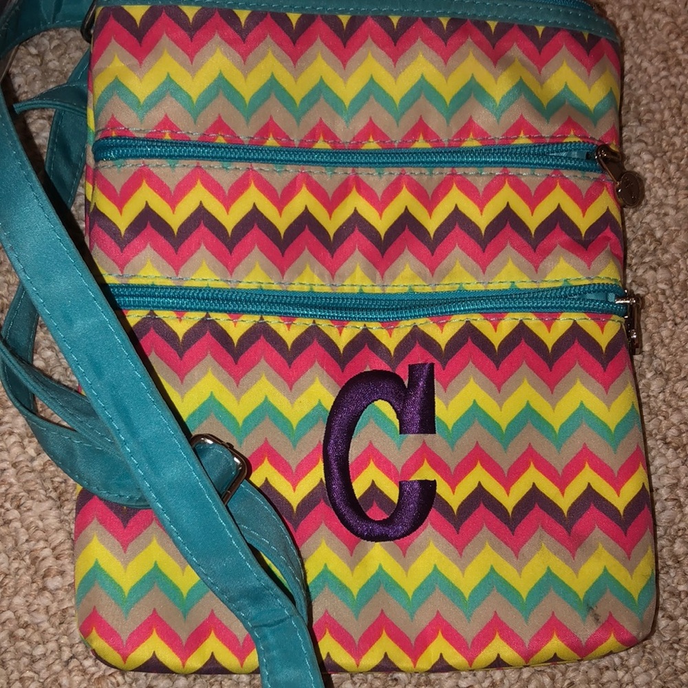 3 zipper handbag